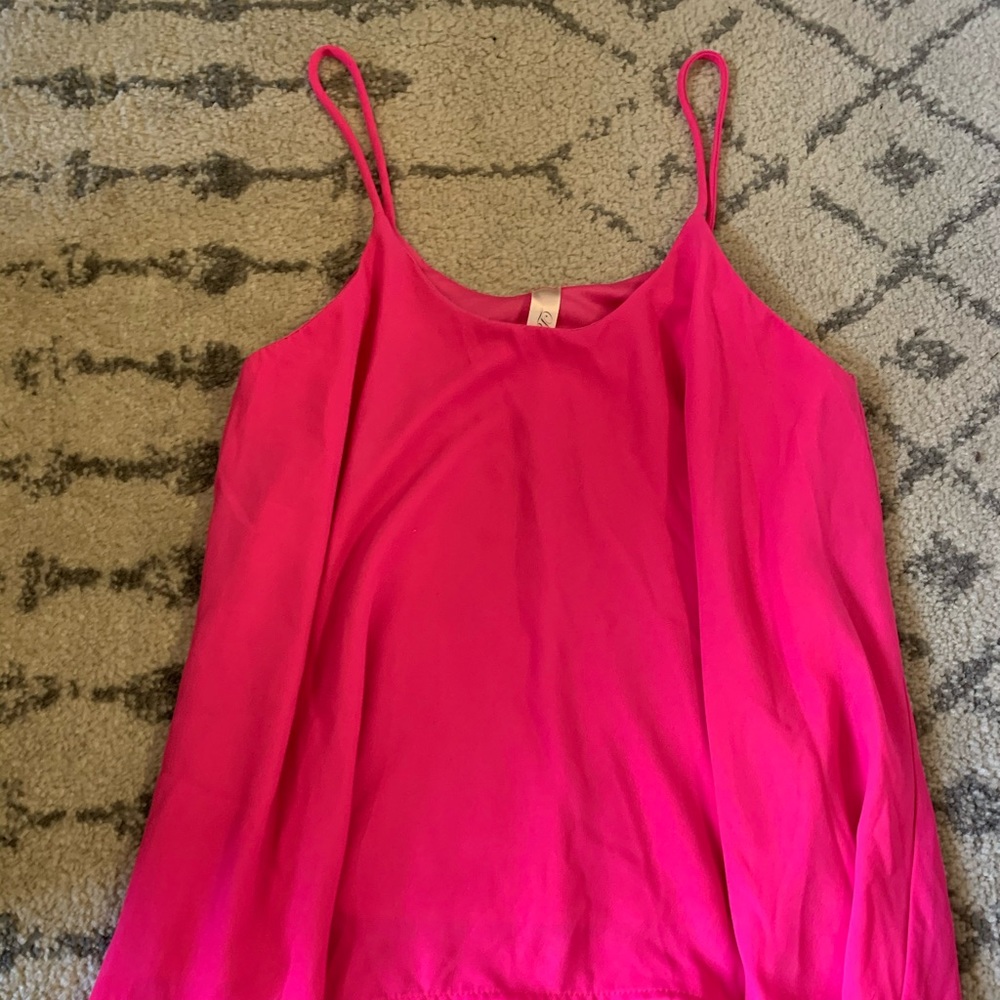 Hot Pink String Top